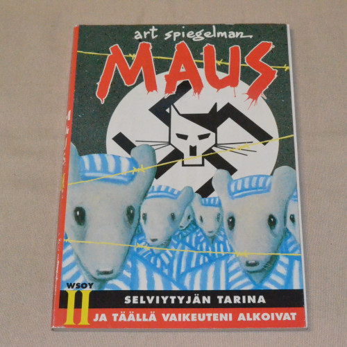 Art Spiegelman Maus Selviytyjän tarina II